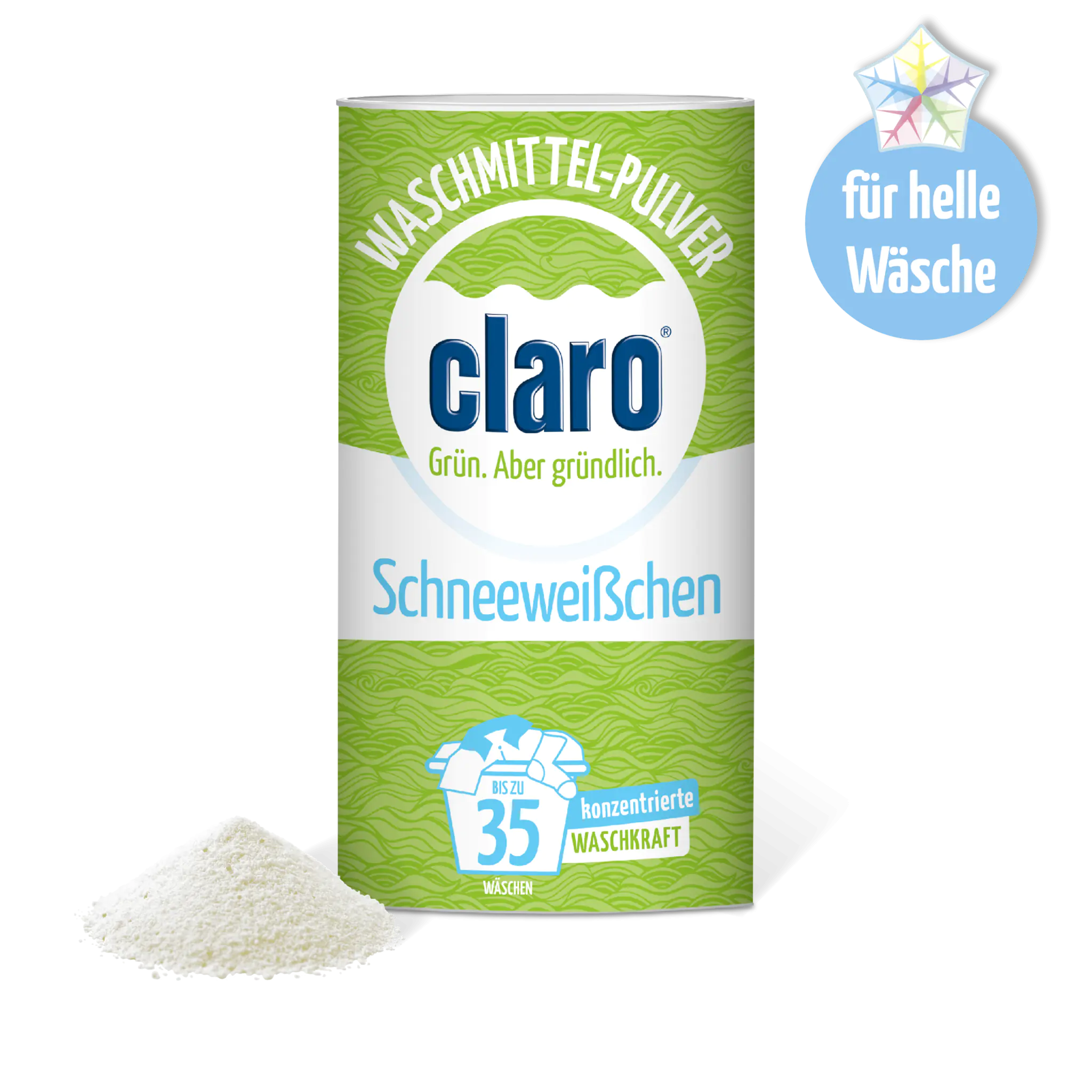 Waschmittel-Pulver Schneeweißchen